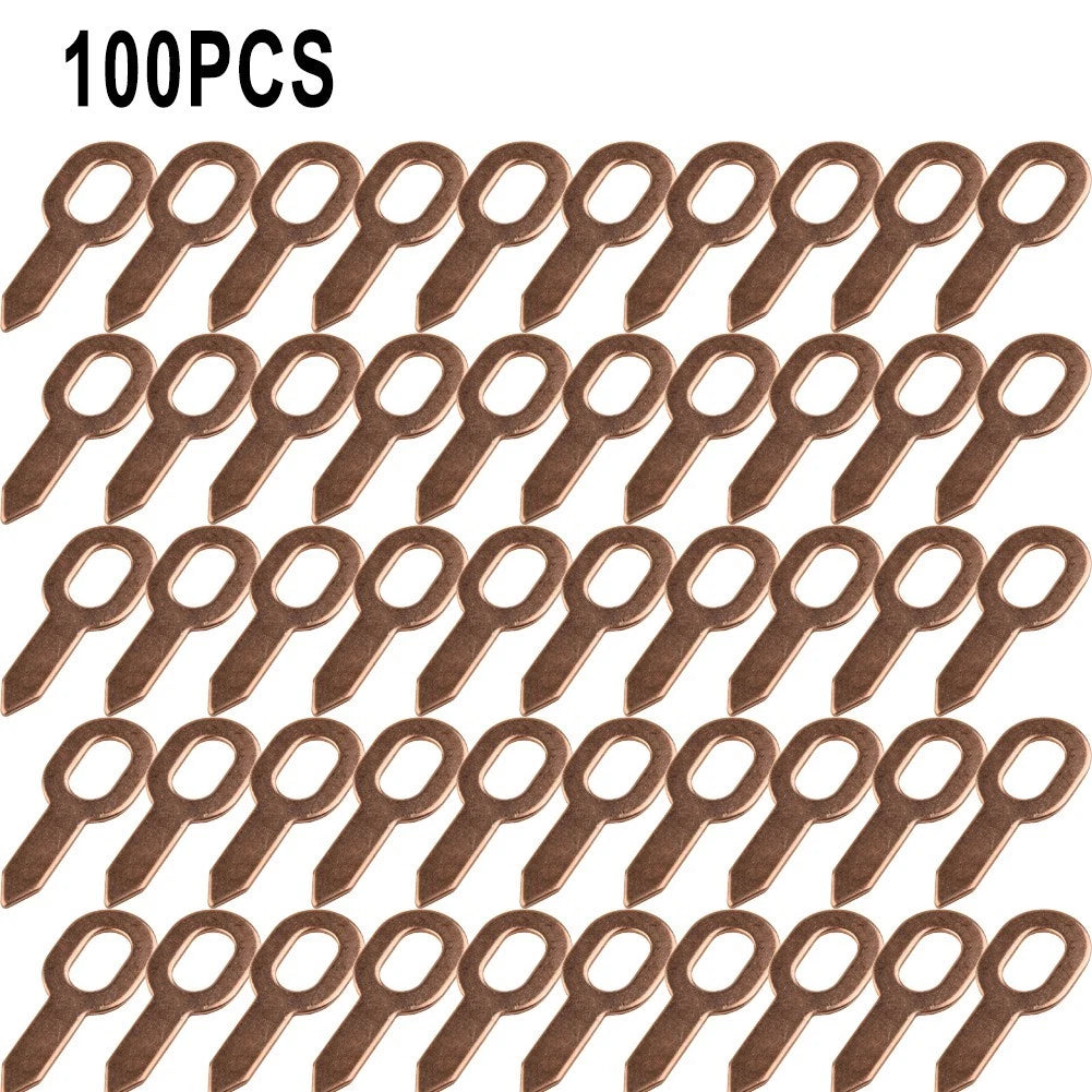 100x Dent Puller Rings for Car Body Panel Pulling
