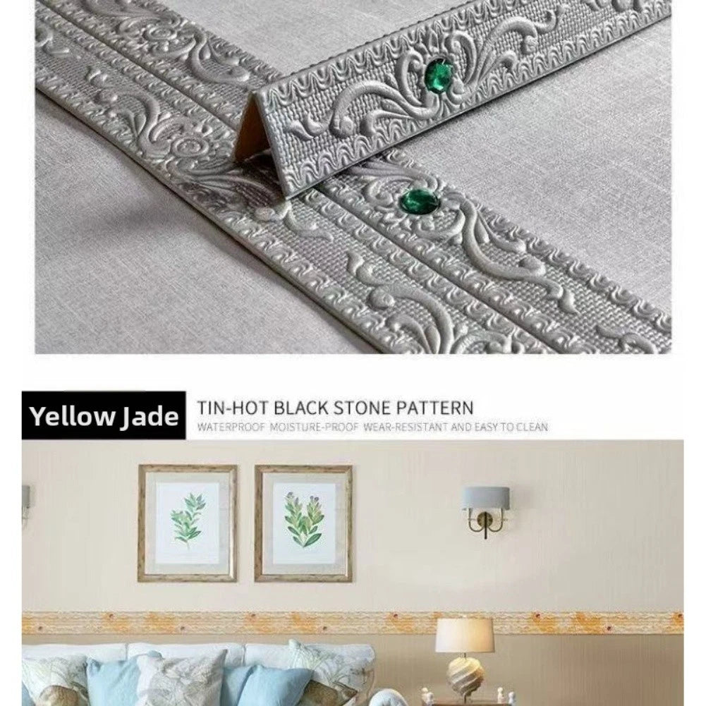 Decorative Wall Corner Protector PVC Strip 10 Meter for Home and Office