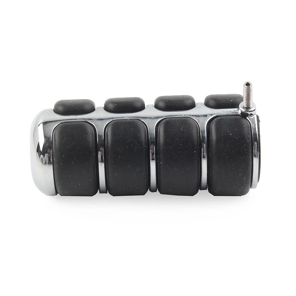 Round Gear Shift Brake Lever Peg Toe Heel Pedal Cover for Yamaha V-Star (2006–2017)