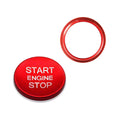 Engine Start Button Decorative Ring Cover Sticker for Audi A4L/A5/A6L/A7/A8 (2010–2023)