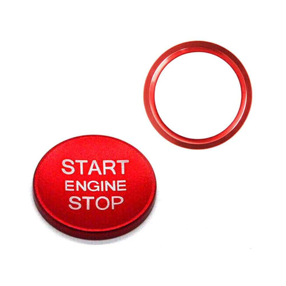 Engine Start Button Decorative Ring Cover Sticker for Audi A4L/A5/A6L/A7/A8 (2010–2023)