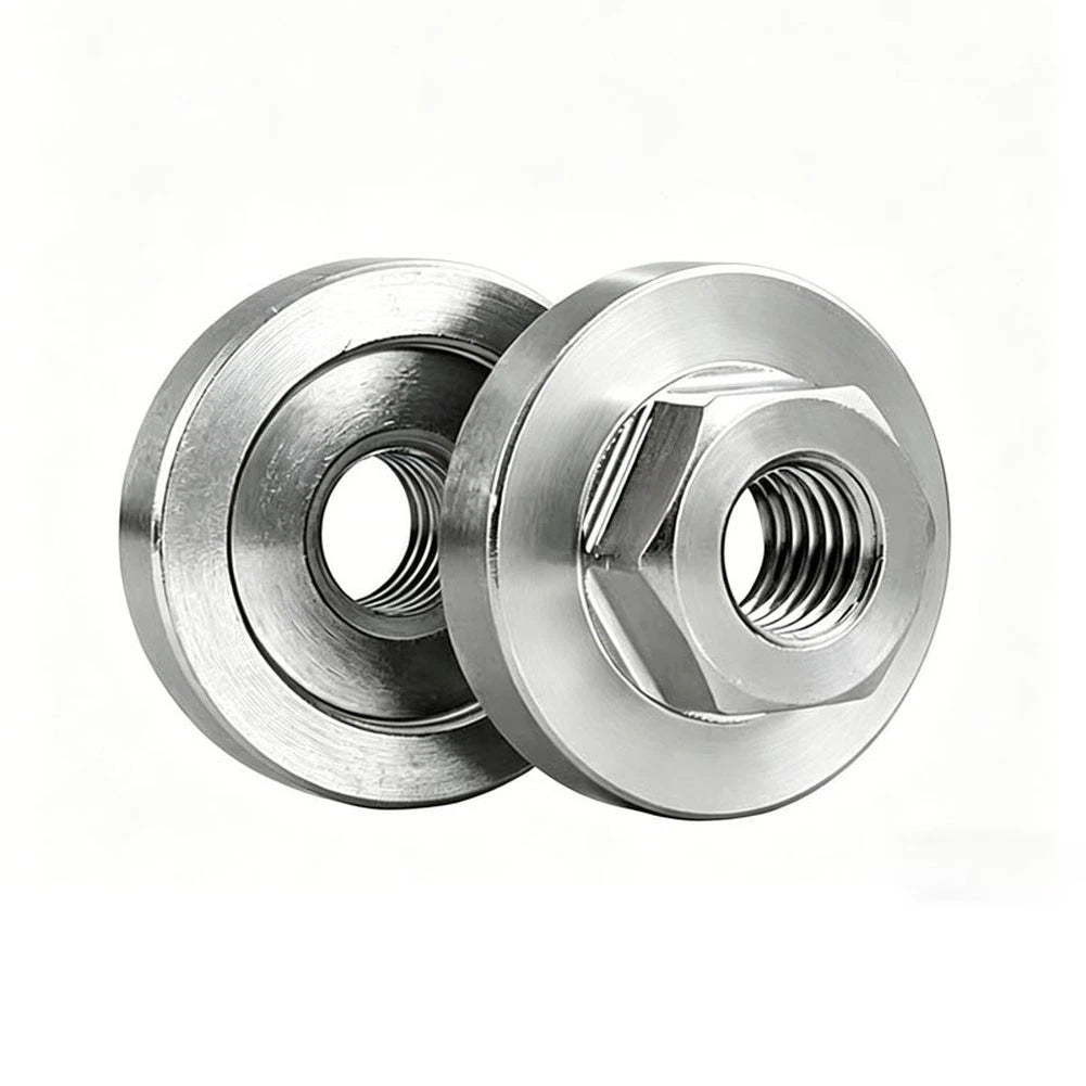 2X Angle Grinder Pressure Plate for M10 Hex Nut (30mm OD, 10mm ID)
