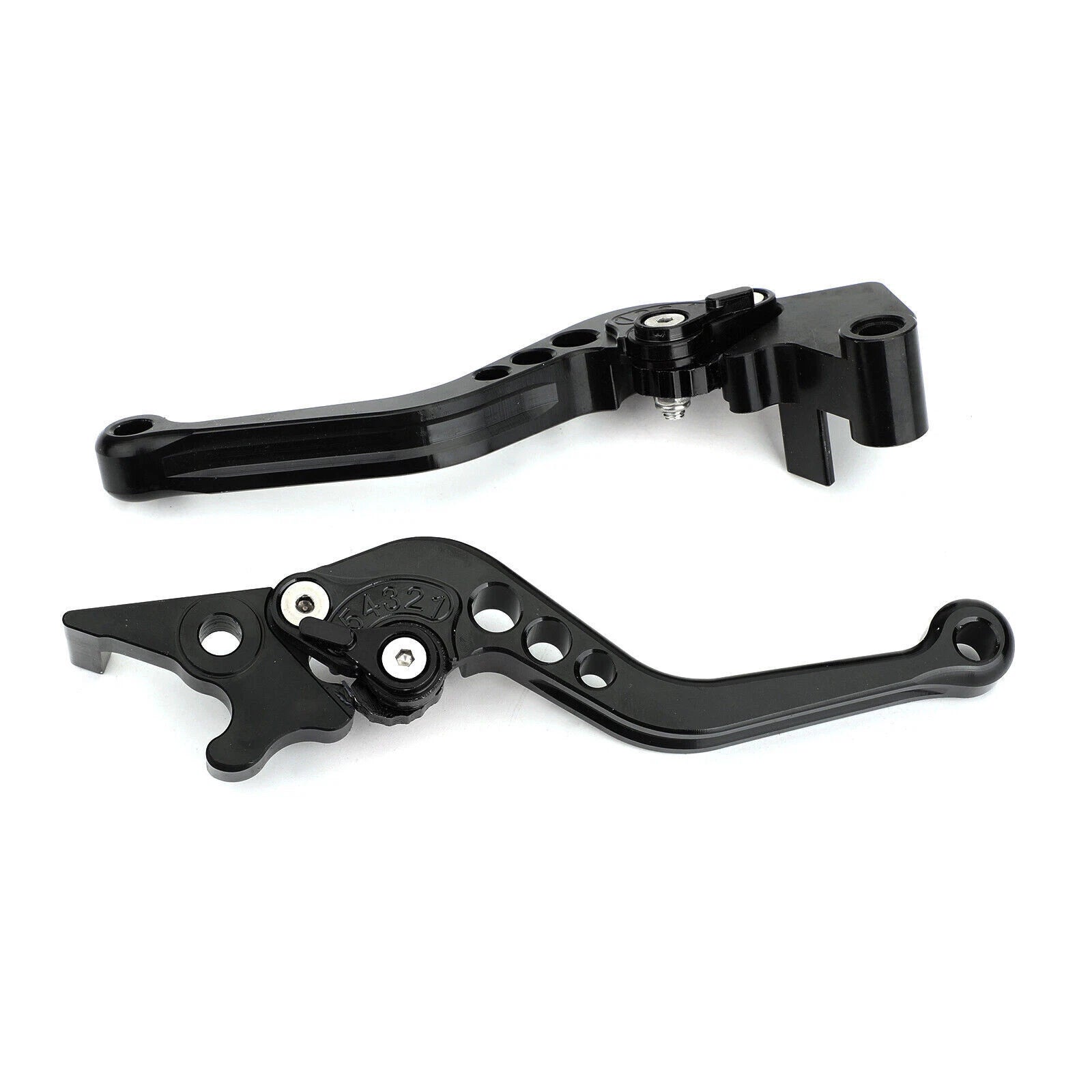 Aluminum Brake Clutch Levers for Kawasaki Ninja 250 300 (2013–2018) Black