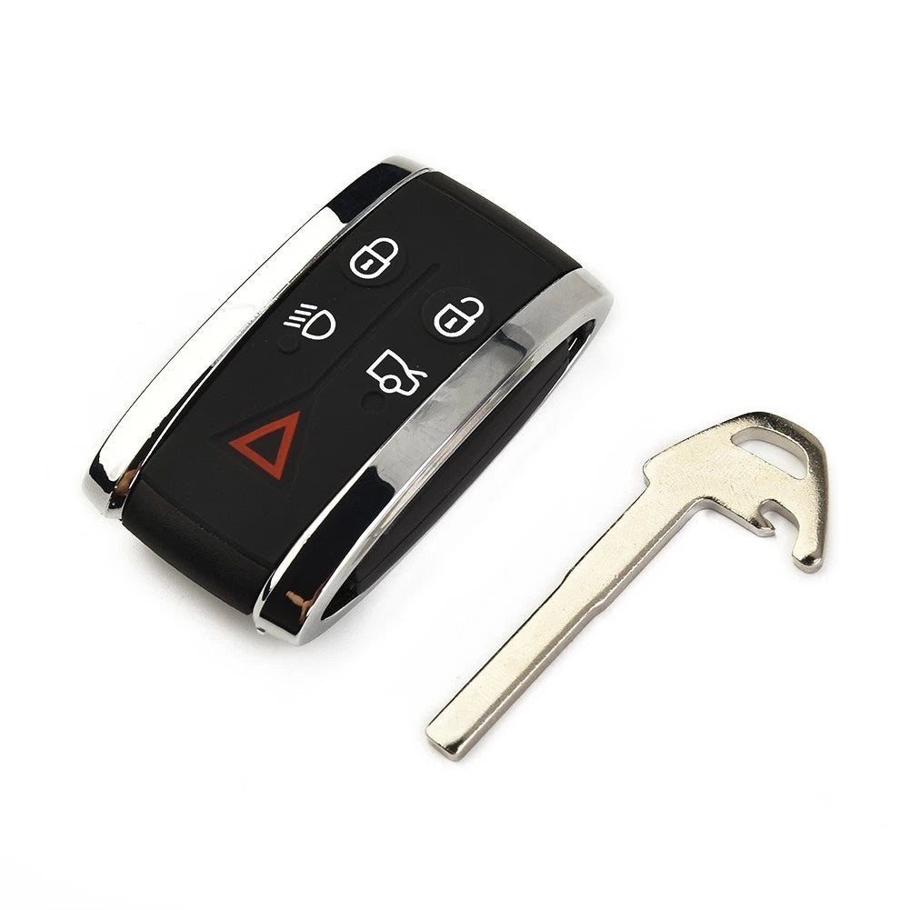 Remote Key Shell Case for Jaguar XF XKR XK XFR (2008–2015) 1 Pc Black Cover