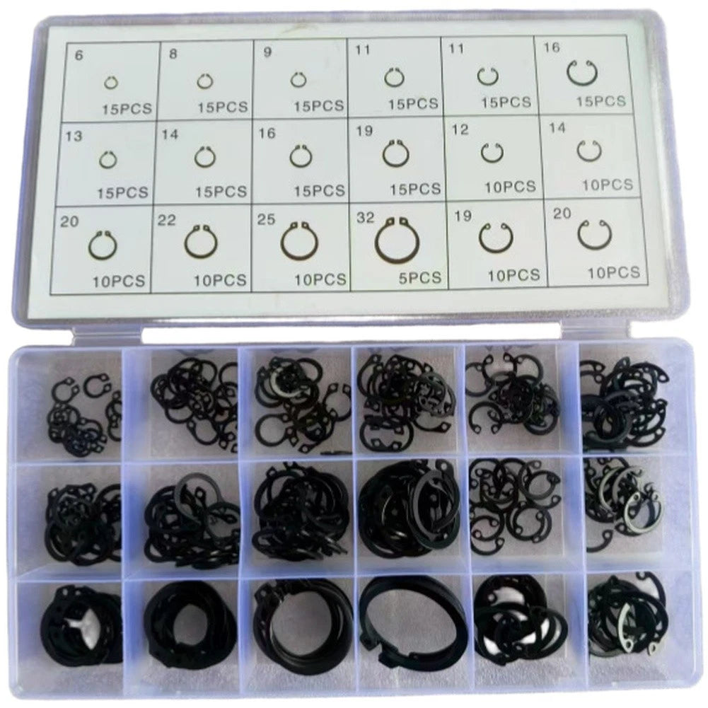 225pcs Circlip Snap Ring Set for (Internal Elastic)