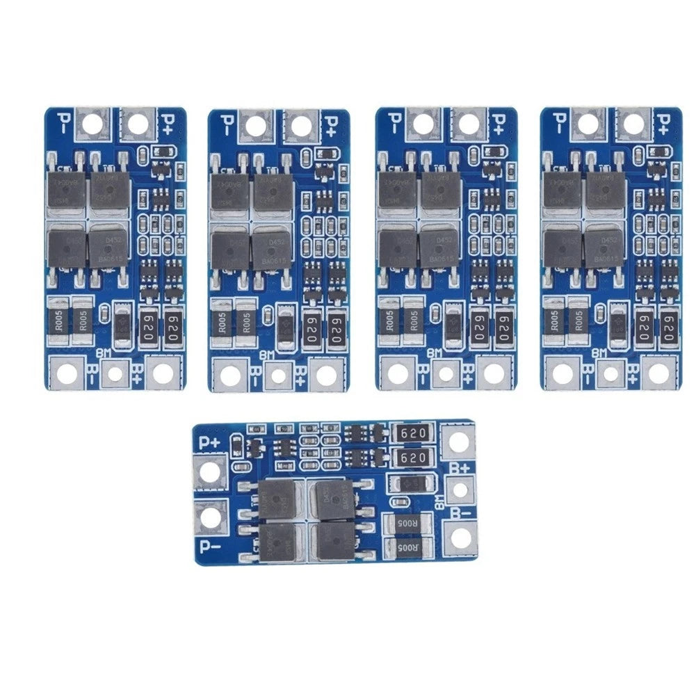 5PCS Lithium Battery Balancer and Charge Protection Board for Safe Operation