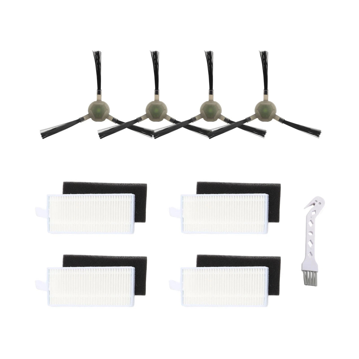 Indoor Cleaning Filters Side Brush Replacement Parts for