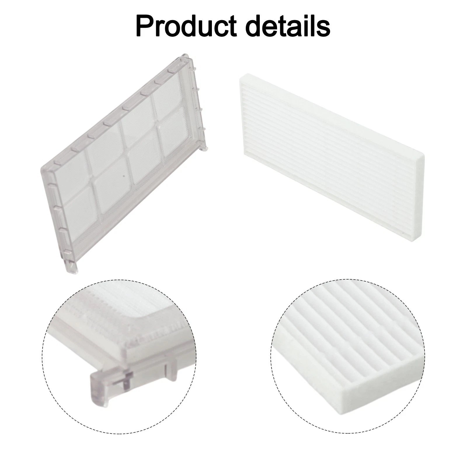 Replacement Accessory Filter and Holder for Roidmi EVE MAX (2020–2023)