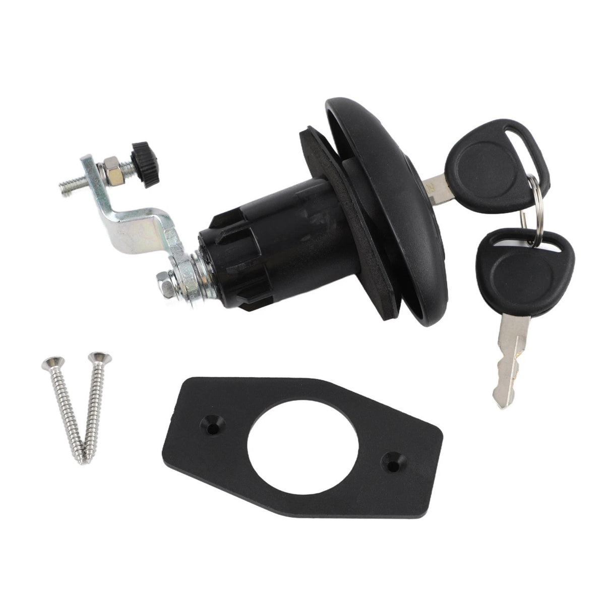 T-handle Lock Trailer Lock Adjustable Fit Complete Locking Set Easy Operation