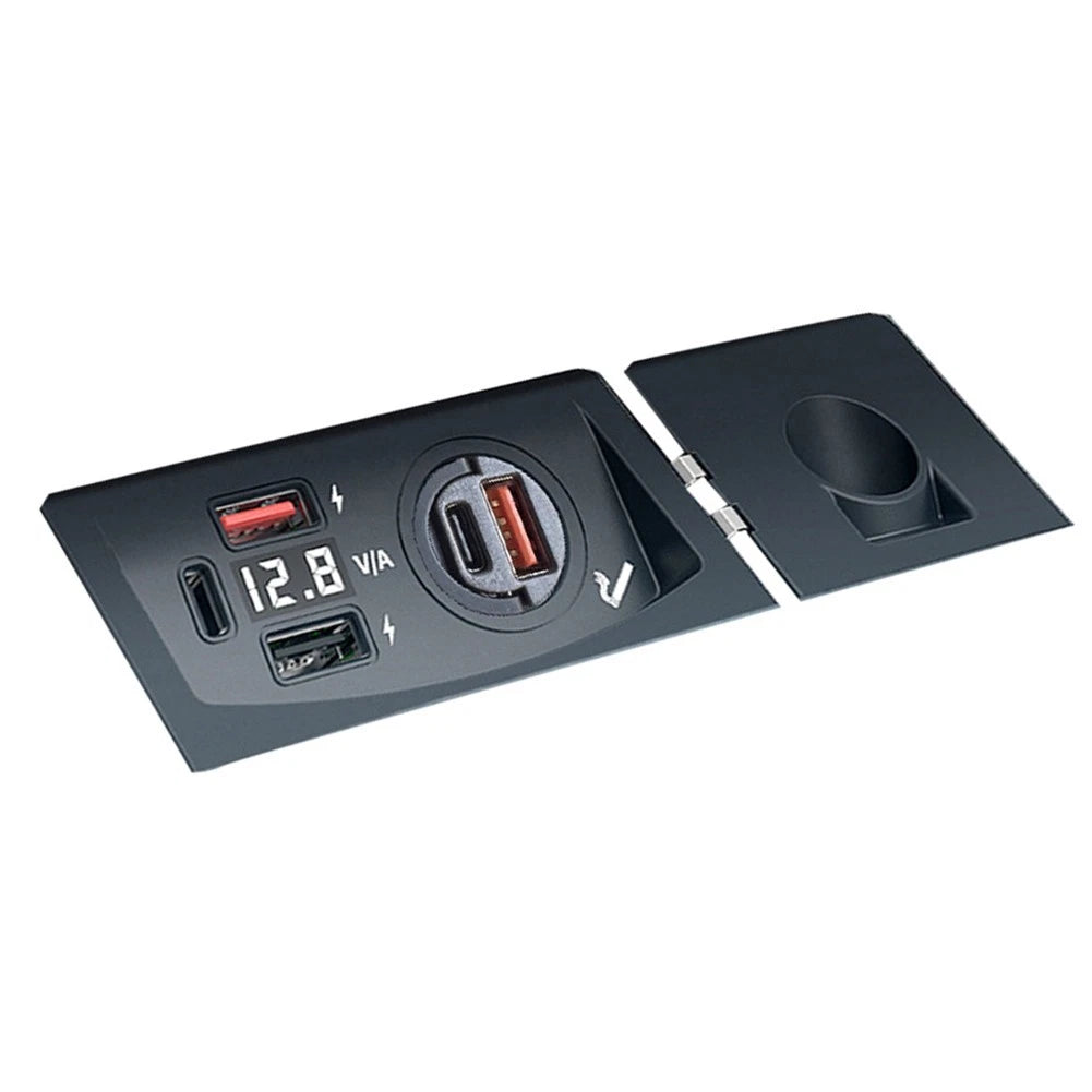 12V LED Voltage Display for Audi Q5 A5 S5 SQ5 RS5 RS4 (2008–2017)