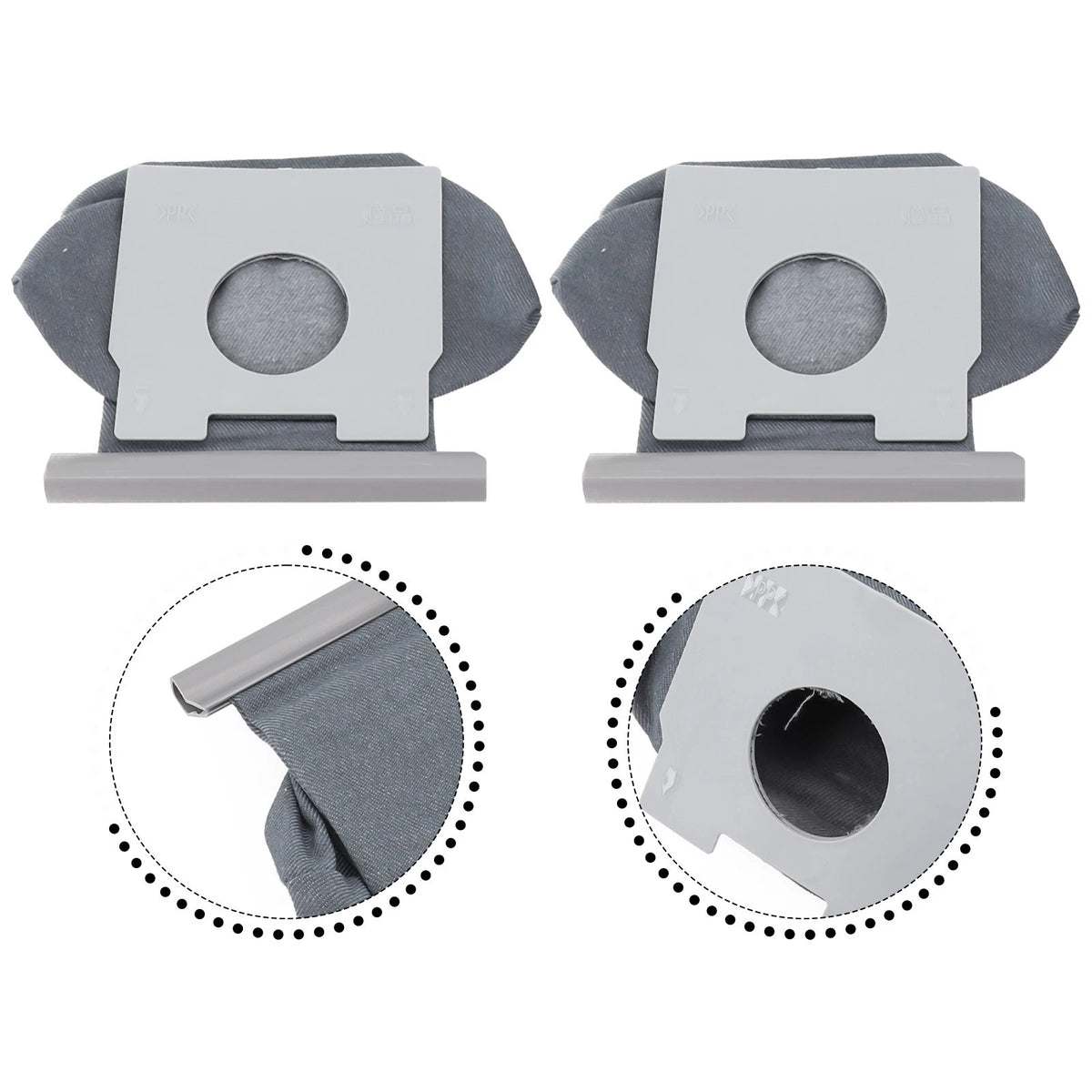 2X Vacuum Dust Bags for MC-CG321/291/3300R