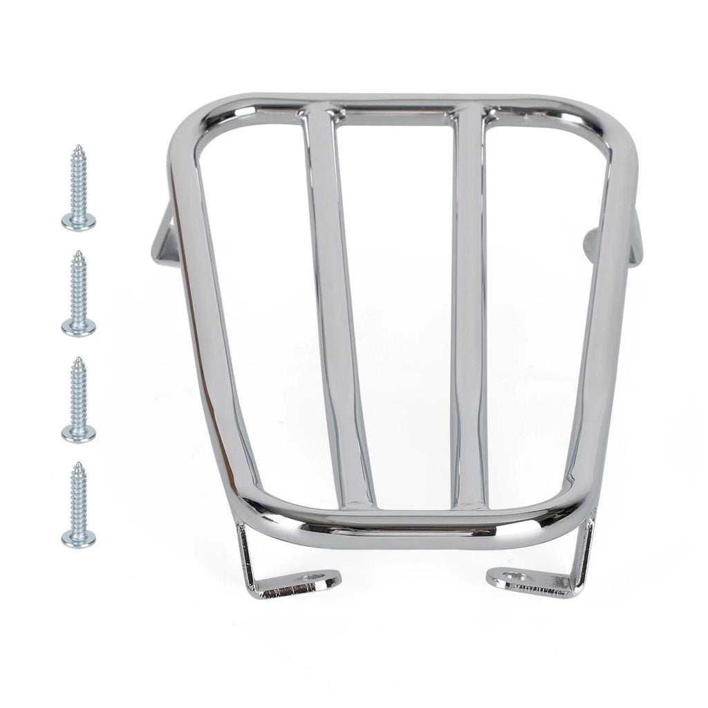 Chrome Floor Board Rack Carrier for Vespa 125 200 250 300 GTS GTV GT GTL (T9)