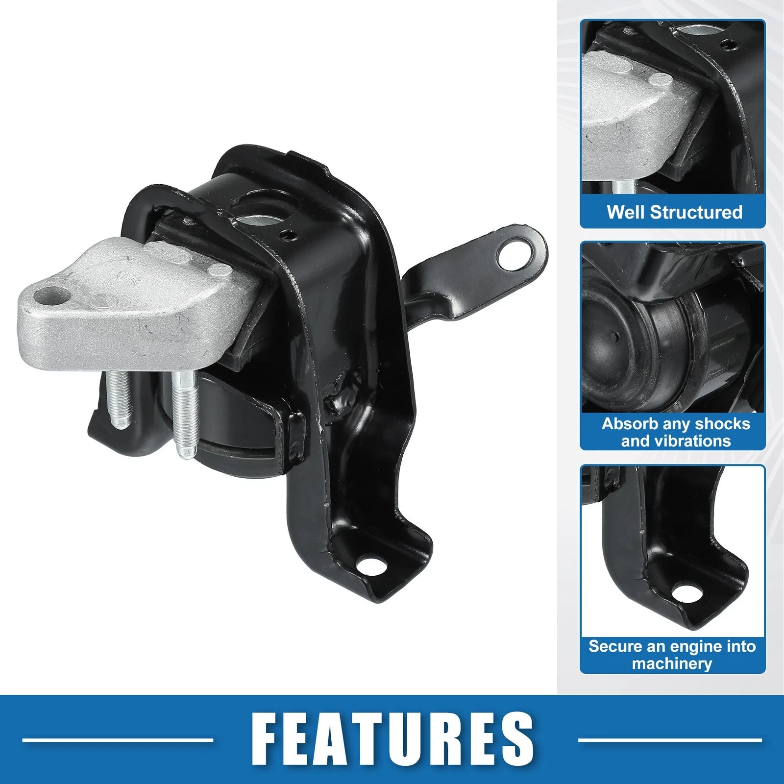 Engine Motor Mount Front Transmission Mount for Toyota Corolla (2001–2008)