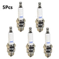 5Pcs Z4C Spark Plug for 49cc 66cc 70cc 80cc Moped Scooter (2-Stroke)