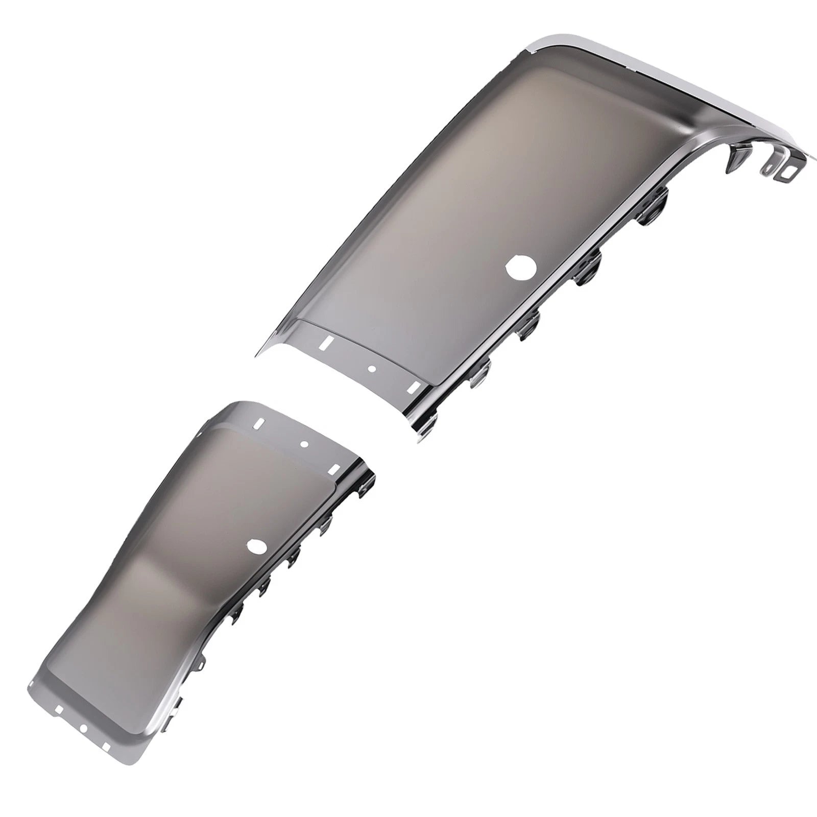 Chrome Bumper Ends for Silverado 3500 HD LTZ (2007–2014) w/Sensor