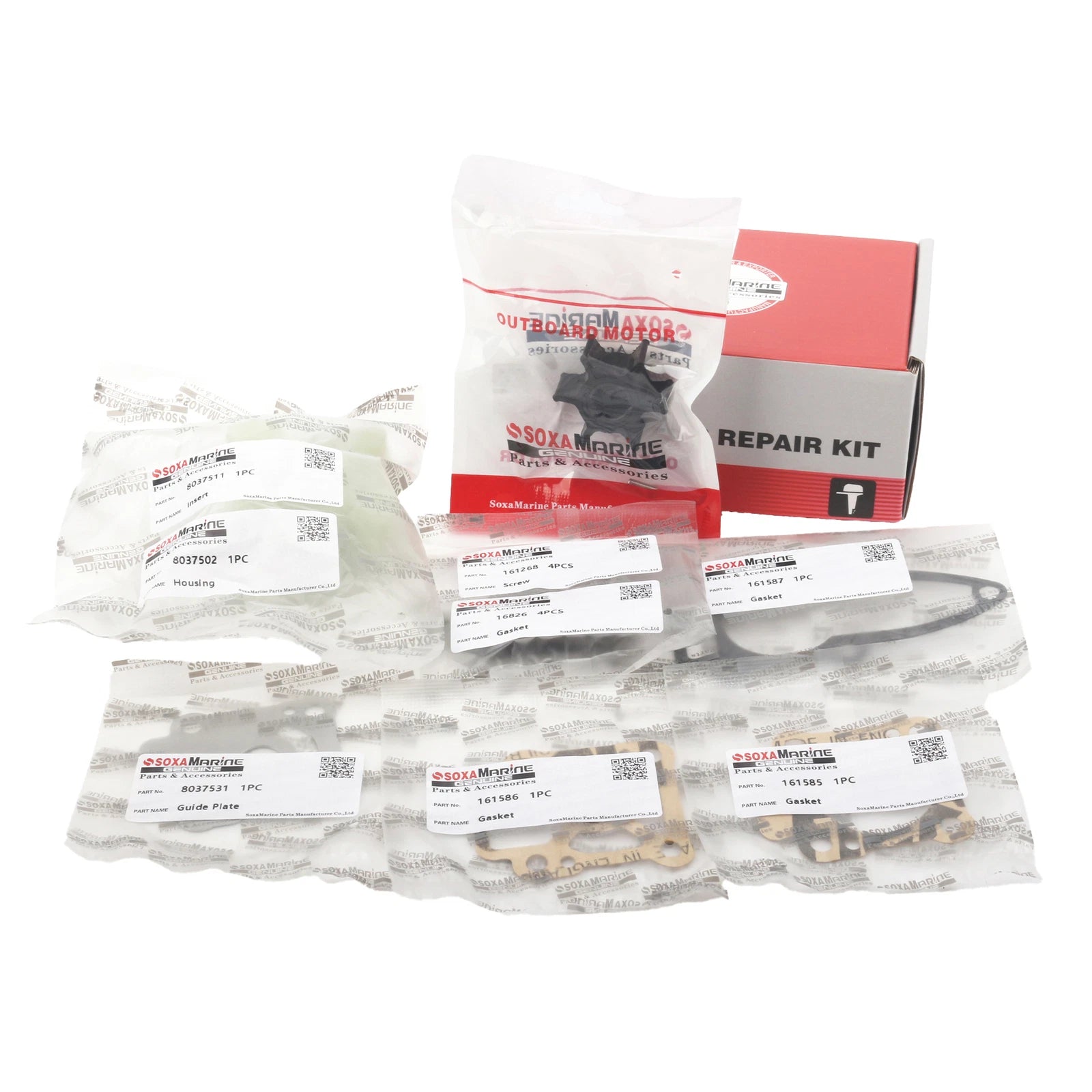 803748K01 Water Pump Rebuild Service Kit for Mercury Mariner (Outboard)
