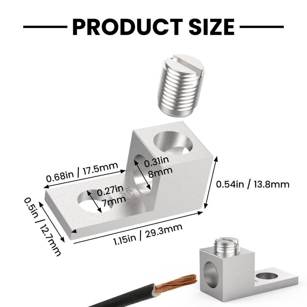 10 Pack Quick Connect Terminals for (1B2U 1 0)