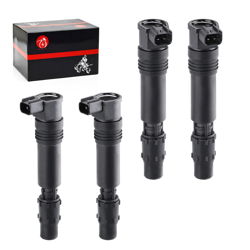 Set of 4 Ignition Coils for Honda CBR600F4 CBR600F4i CBR954RR CBR929RR (1999–2006)