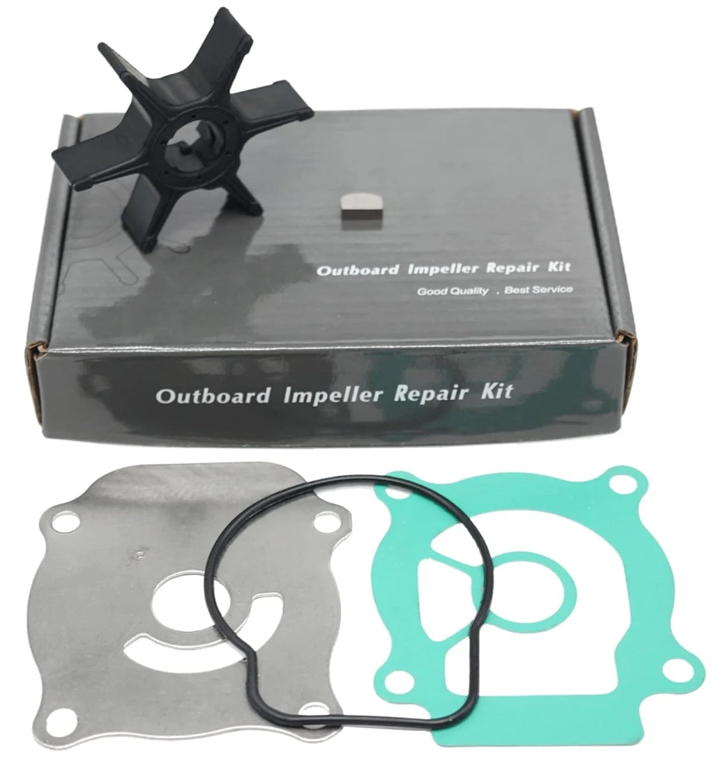 Outboard Water Pump Impeller & 17471-95J01 Plate for Suzuki 4-S