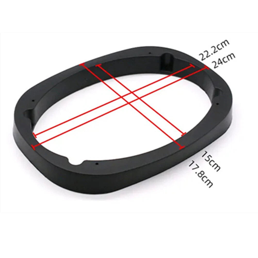 1 Pair 6x9 Inch Car Coaxial Speaker Adapter for Universal Fit