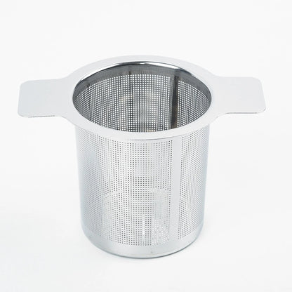 1 PC Stainless-Steel Dual-Ear Fine Mesh Filter Tea Infuser for UK