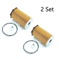 2Pcs Engine Oil Filter for Hyundai Azera, Kia Cadenza, Sedona, Sorento (2011–2020) 26320-3CAA0