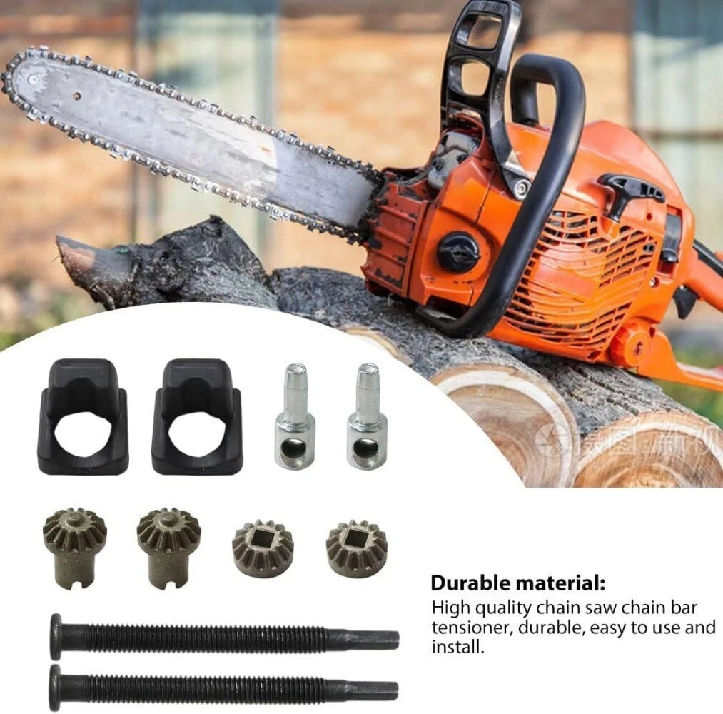 2 Sets Chainsaw Bar Tensioner Adjuster Kit for Echo CS-400/450/510