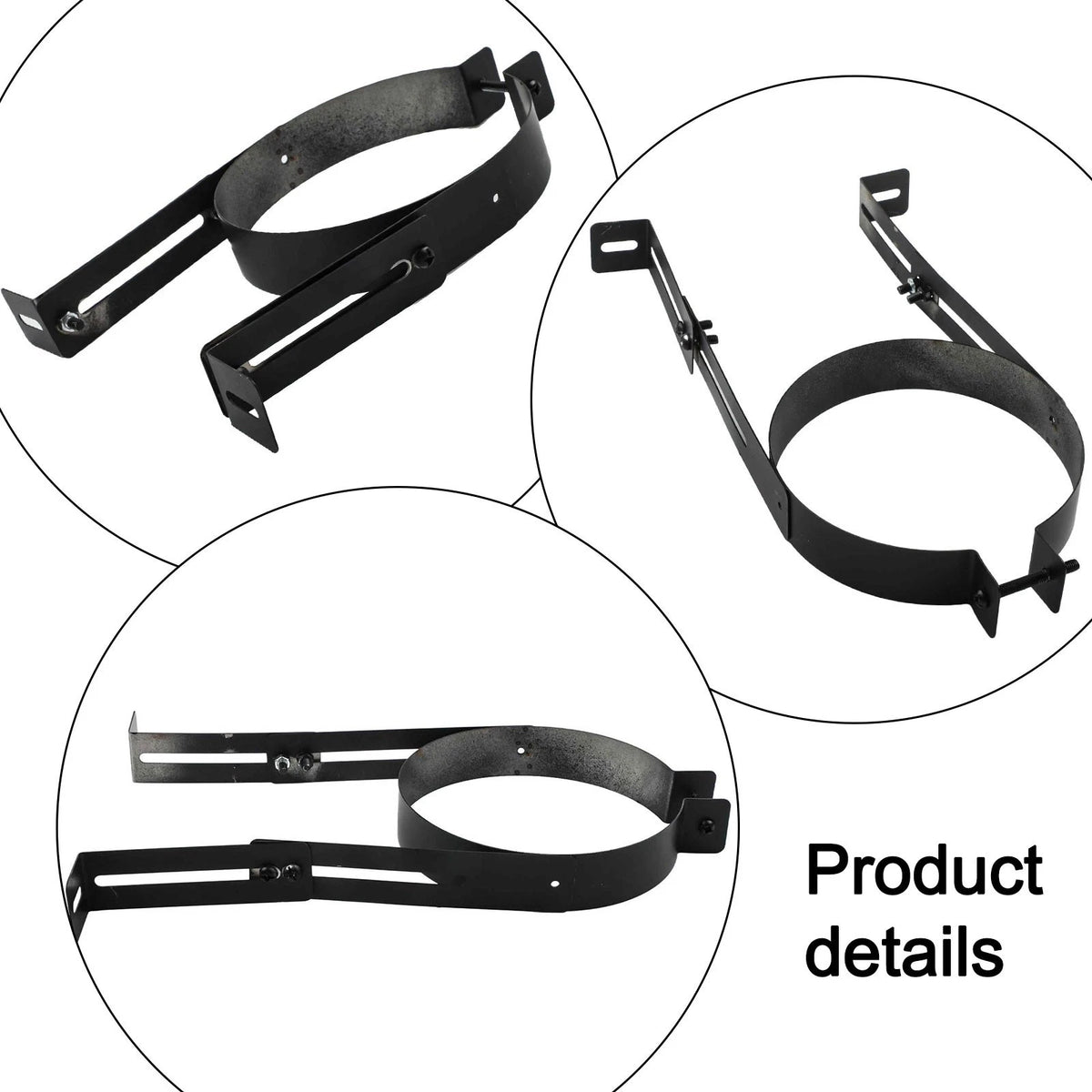 Chimney Pipe Holder for Flexible Installation Options