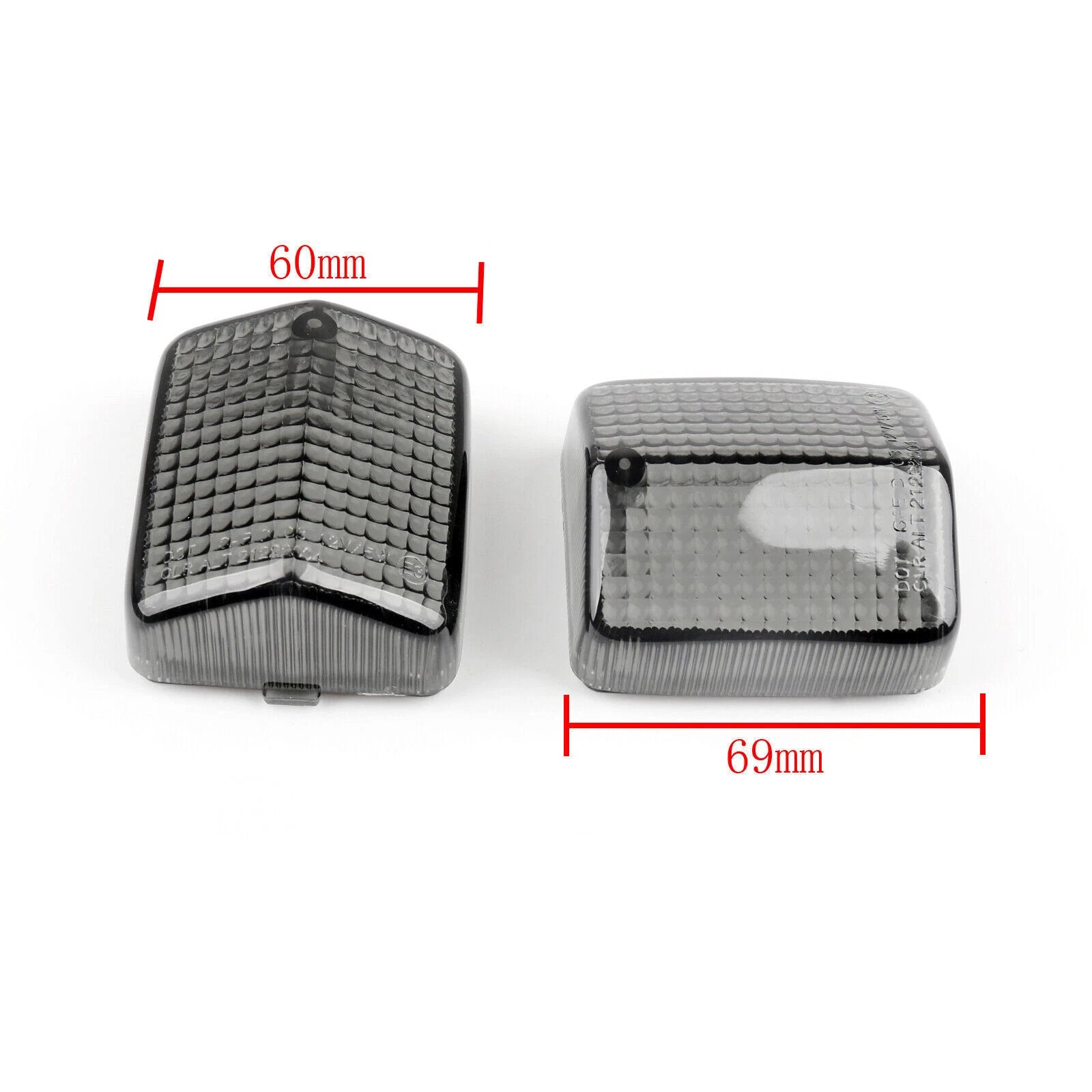 Rear Turn Signal Light Lenses for Honda CBR600 F2 F3 (1991–1996) CBR1000 (1987–1991) T9