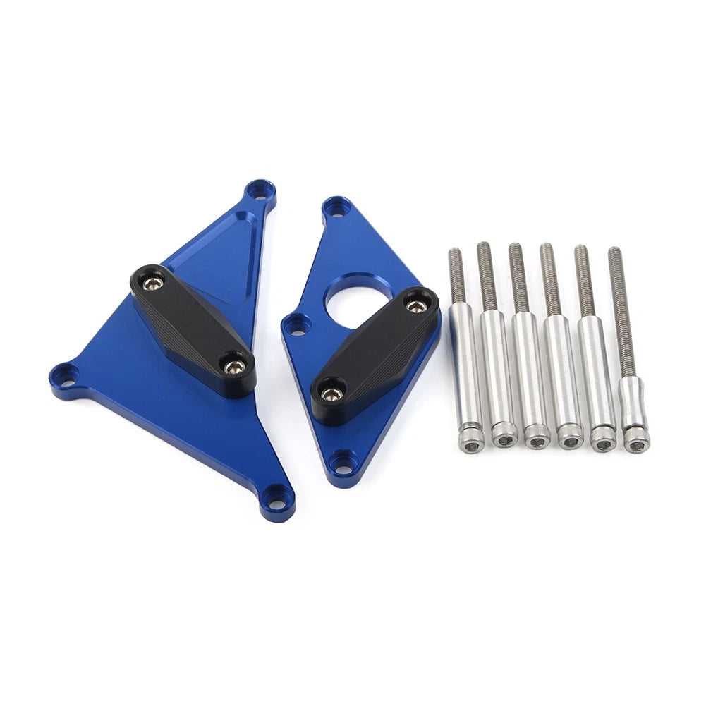 Engine Case Slider Protector Cover for Suzuki SV650 (2016–2018) - Blue