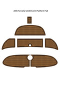 EVA Foam Teak Decking Mat for Yamaha SX230 (2006 & Earlier)