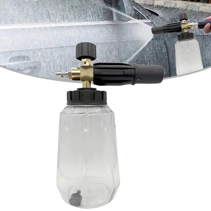 1L Foam Bottle for Efficient Cleaning with Adjustable Nozzles