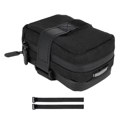 Dualuse Portable Bike Saddle Bag with Bottle Strap - Waterproof Design
