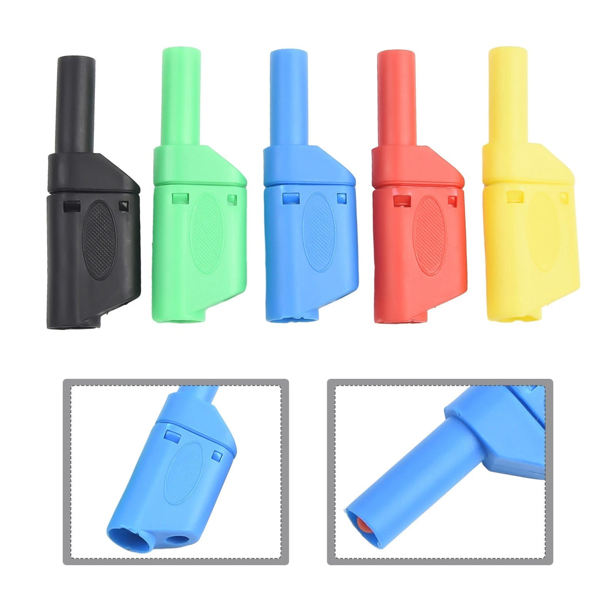 Pack of 5 Retractable Sheath Stackable Solder Connectors