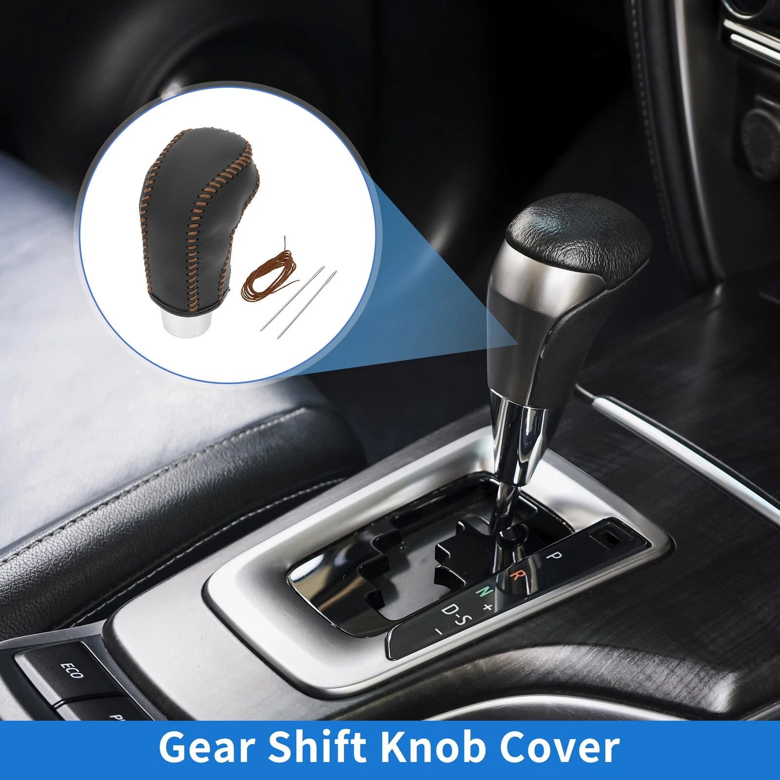 Gear Shift Knob Cover Replacement for Hyundai Tucson (2015–2018)