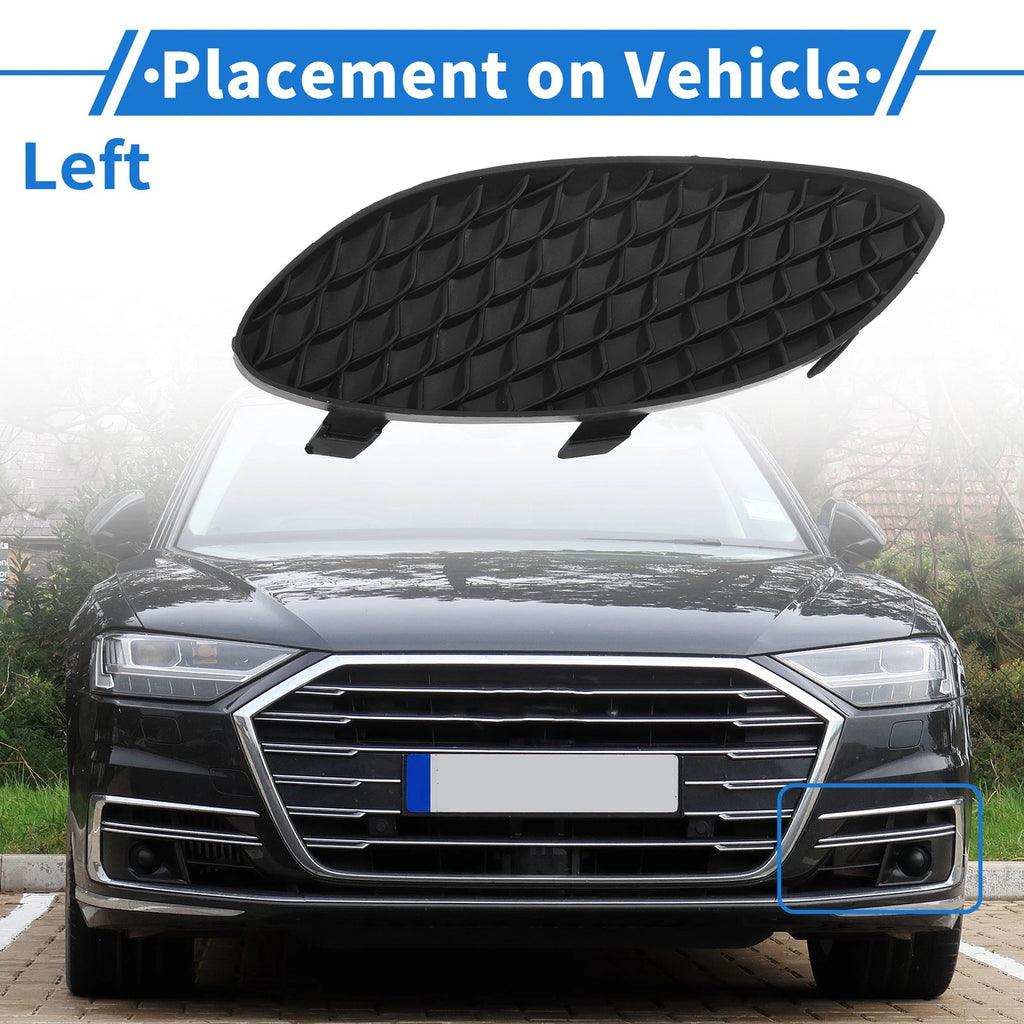 Car Front Left Fog Light Grill Replacement for Mercedes-Benz CLA250 (2014–2019)