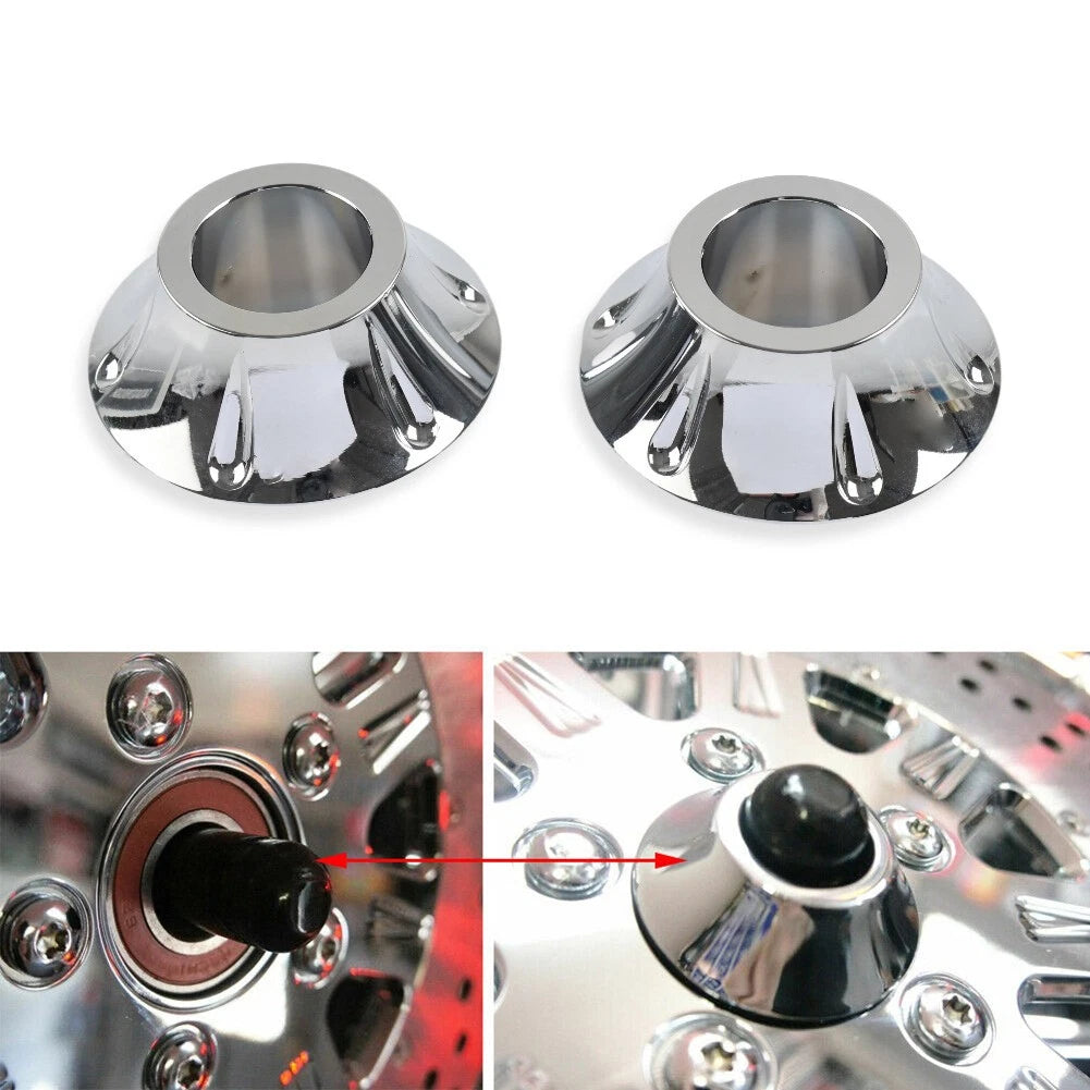 Front 25mm Tapered Axle Wheel Spacers for Harley Electra Glide, Road King (2008–2023)