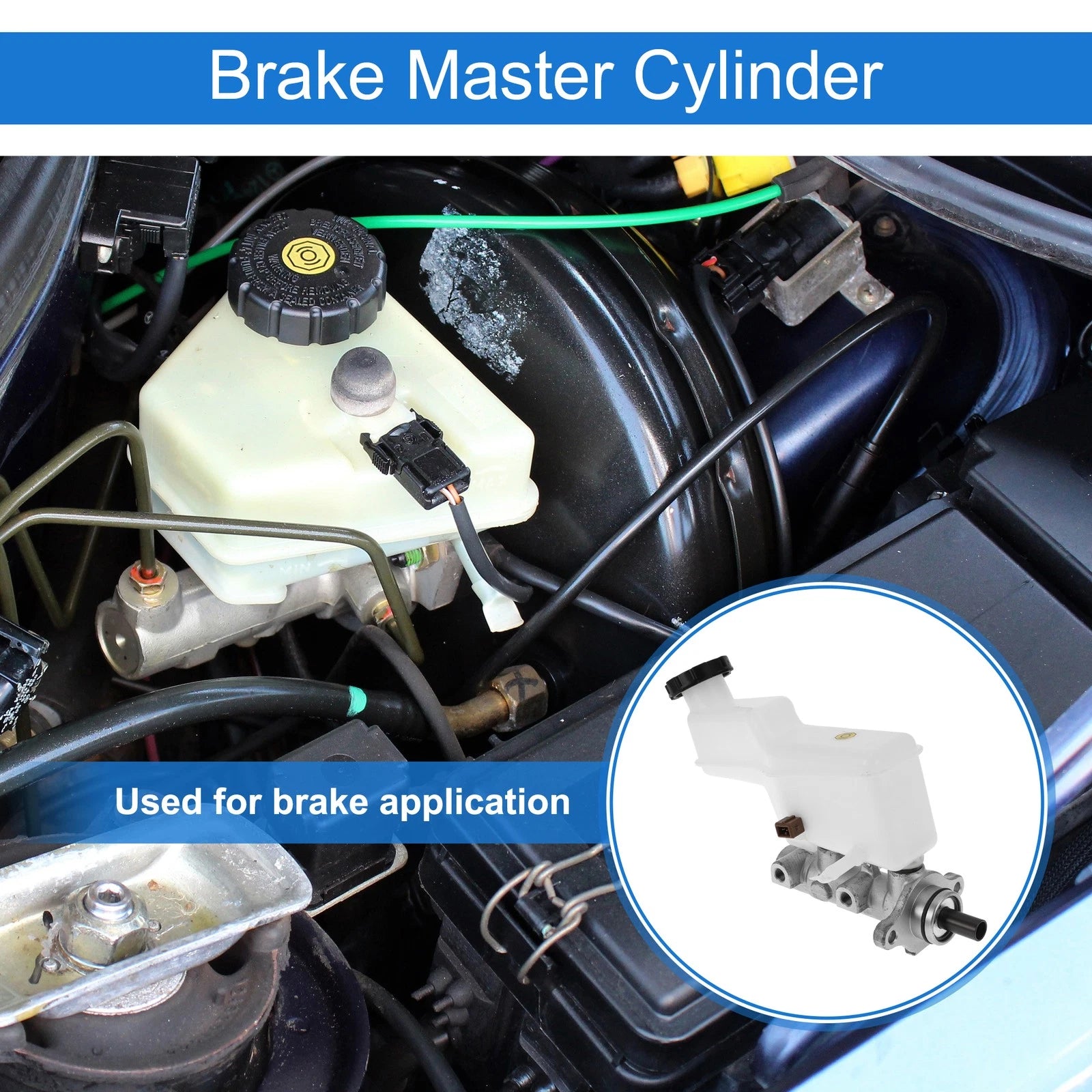 Brake Master Cylinder with Reservoir Replacement for Hyundai IX35 (2009–2015)