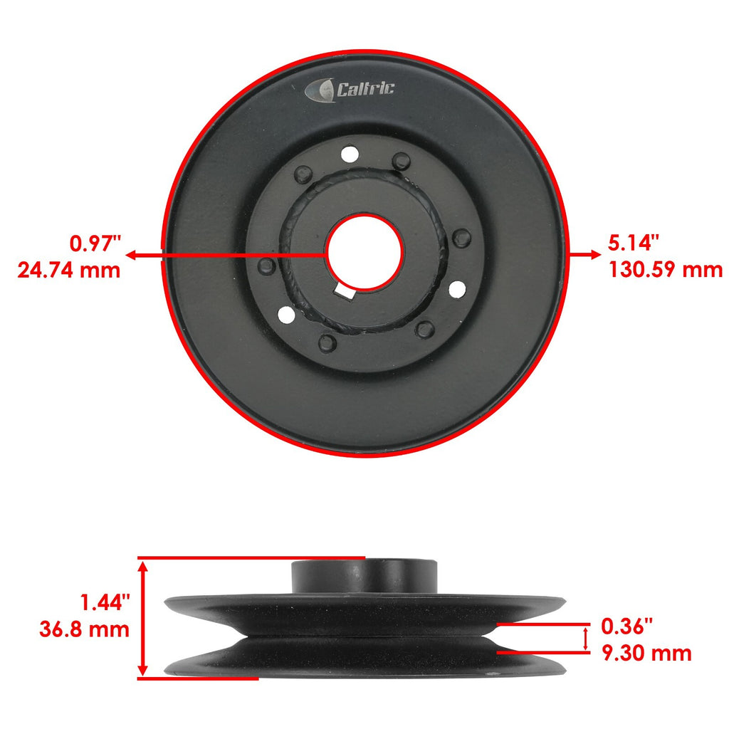 Deck Pulley Replacement for Bad Boy Compact Outlaw 42 in 48 in (2016–2021)