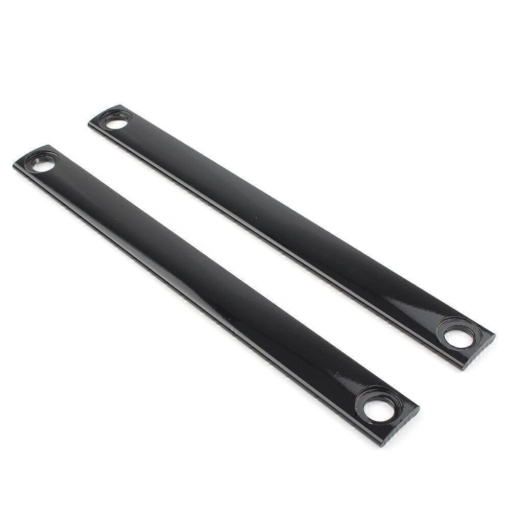 Fork Panel Accent Stripes for Harley Davidson FLST (1996–Present) Black