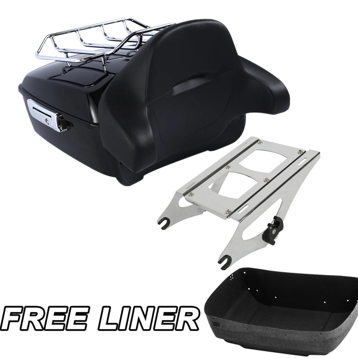 Trunk Mount Rack Pad for Harley Touring Road Glide (2014–2025)