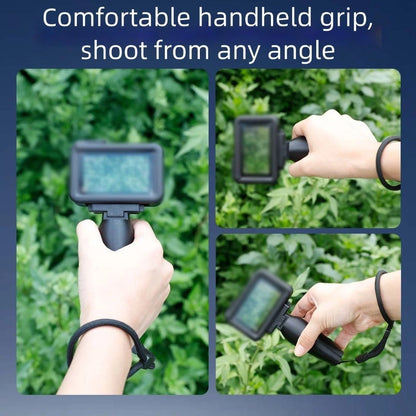 Comfort Grip Quick Release Handle Bracket for DJI Action 5 Pro Camera