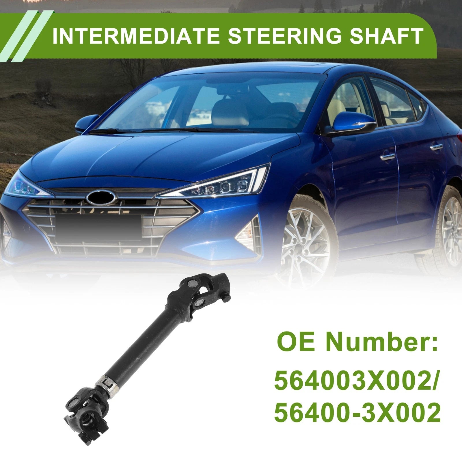 Steering Column Shaft for Hyundai Elantra GT 2013–2015 Metal Replacement
