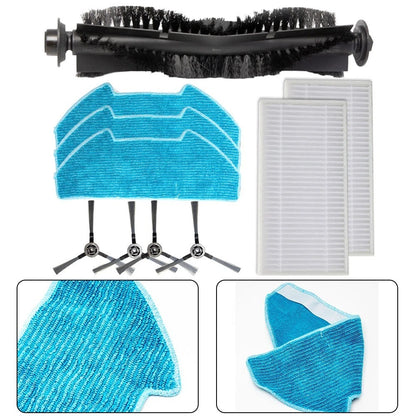 Mop Cloths and Filter Kit for bObsweep Dust Vacuums