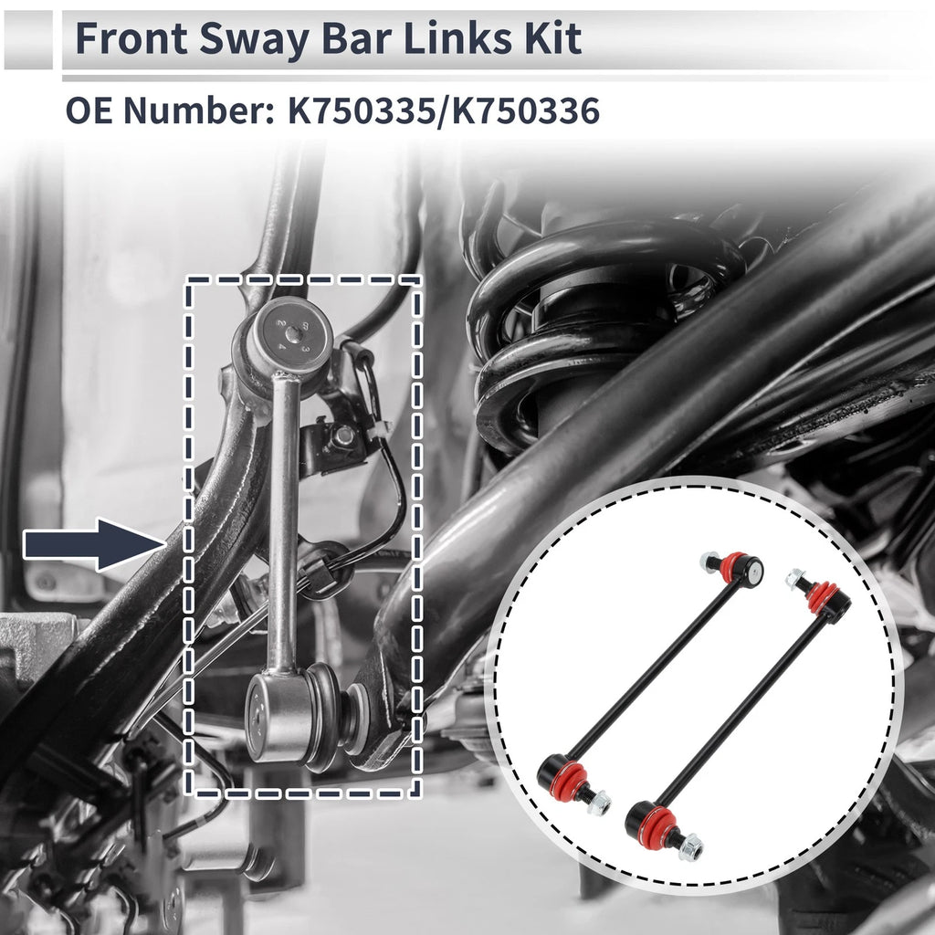 Front Stabilizer Bar Links Replacement for Mercedes-Benz C230 (2008–2009)