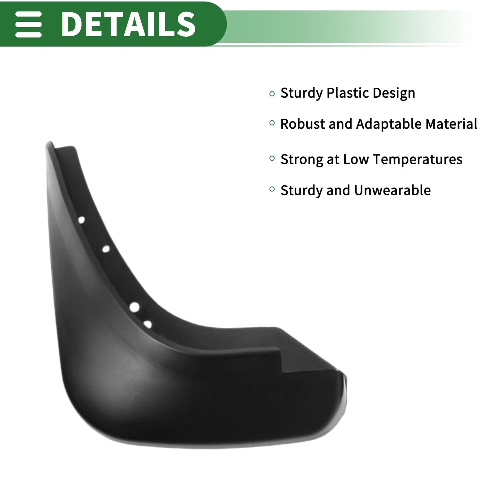 Mud Flaps Splash Guards for Ford Focus (2009–2014) W/ Mount Accessories