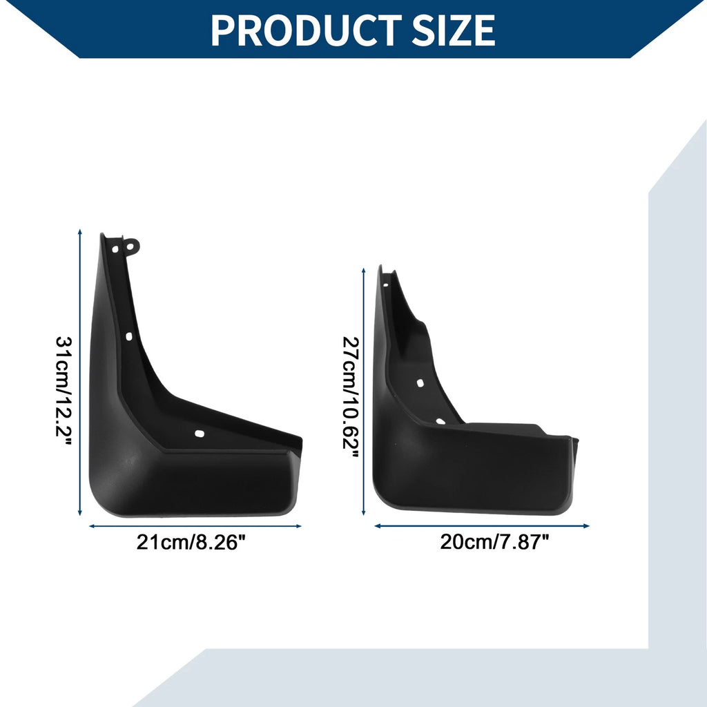 Mud Flaps Splash Guards 1 Set for Mercedes-Benz GLA260 (2015–2019)