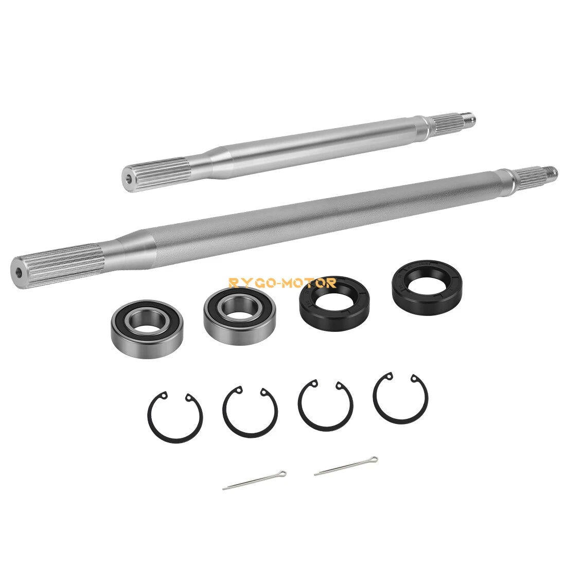 Rear Axle Shaft with Bearing Seal Kit for EZGO TXT Medalist (1994–2013)