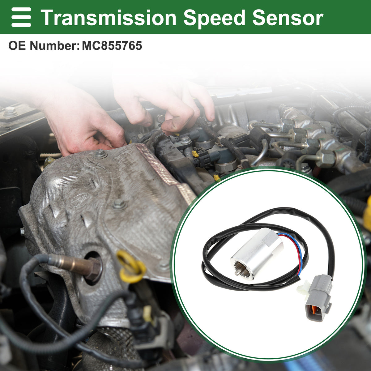 Transmission Speed Sensor Replacement for Mitsubishi Fuso Truck Gearbox (2002–2018)