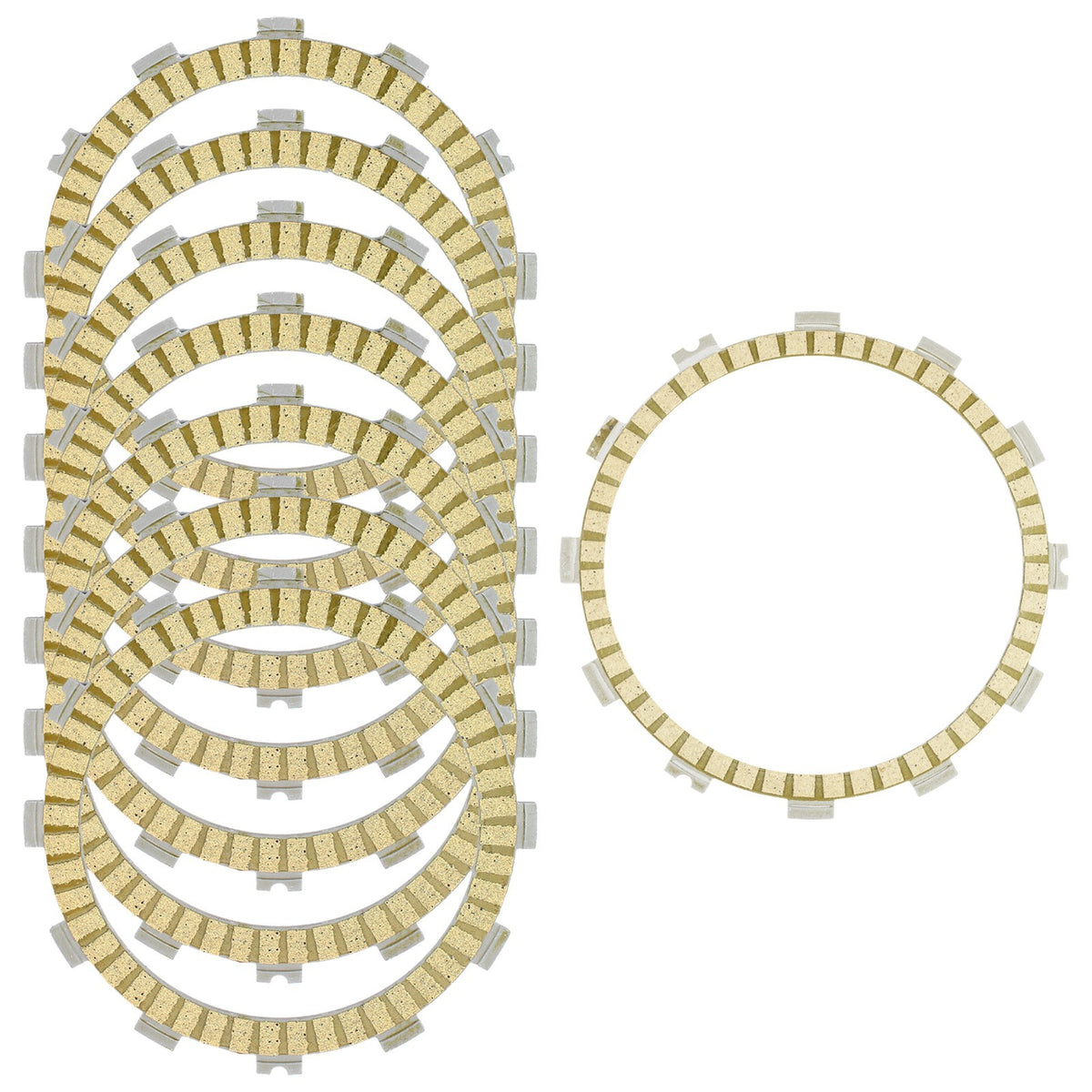 Clutch Friction Plates Replacement Kit for Polaris Predator 500 (2003–2007)